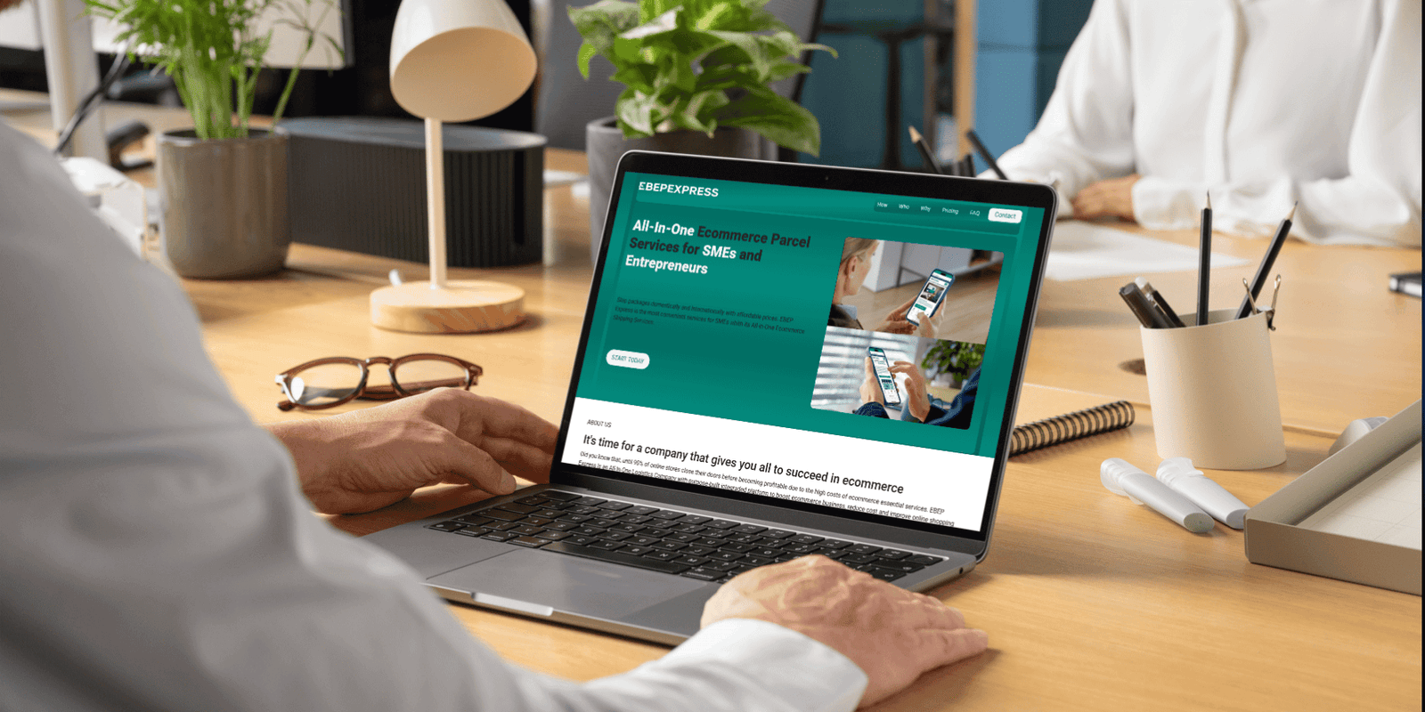 Firma zajmująca się wysyłką paczek e-commerce EBEP Express POLSKA