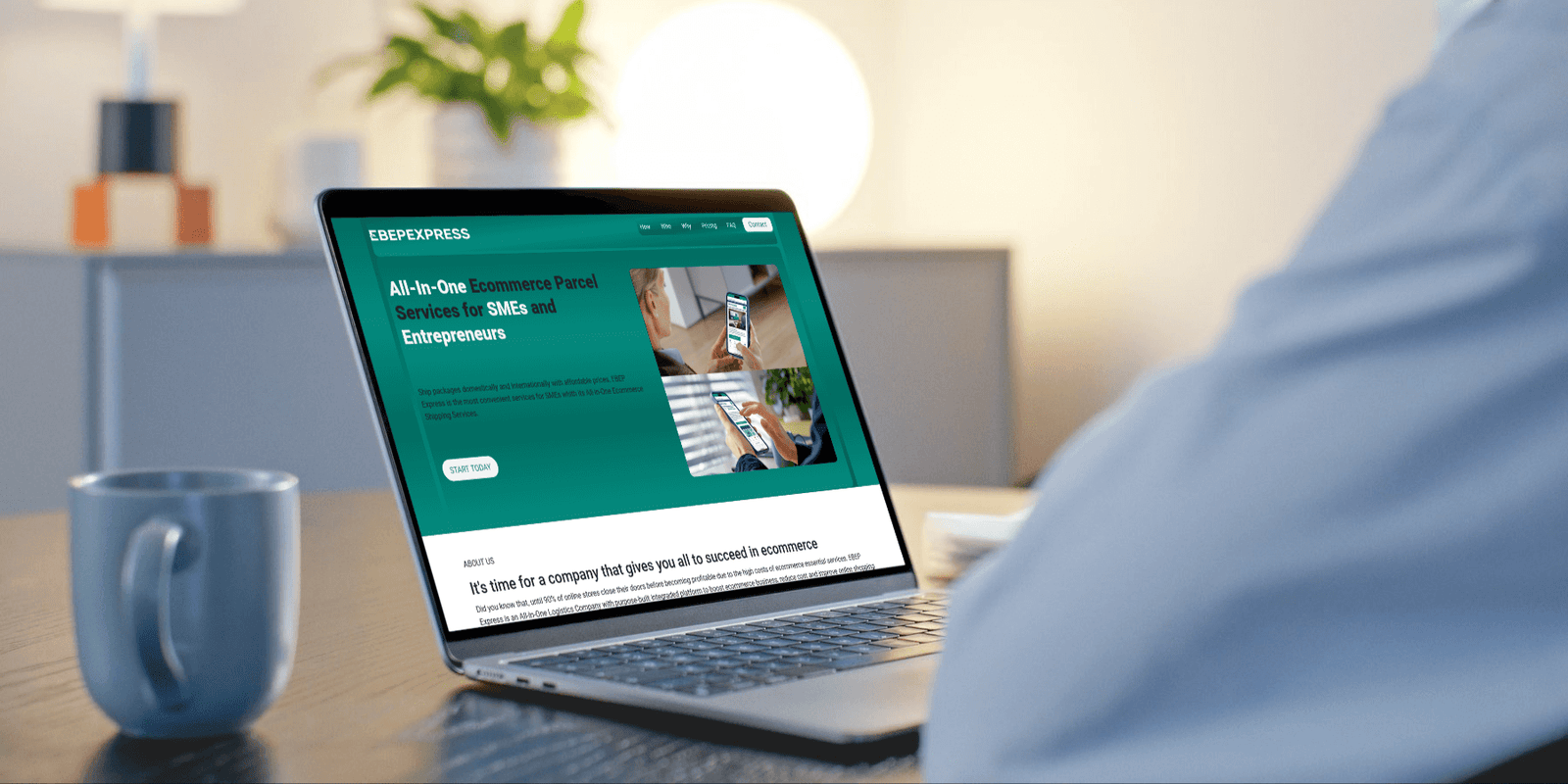 Firma zajmująca się wysyłką paczek e-commerce EBEP Express POLSKA